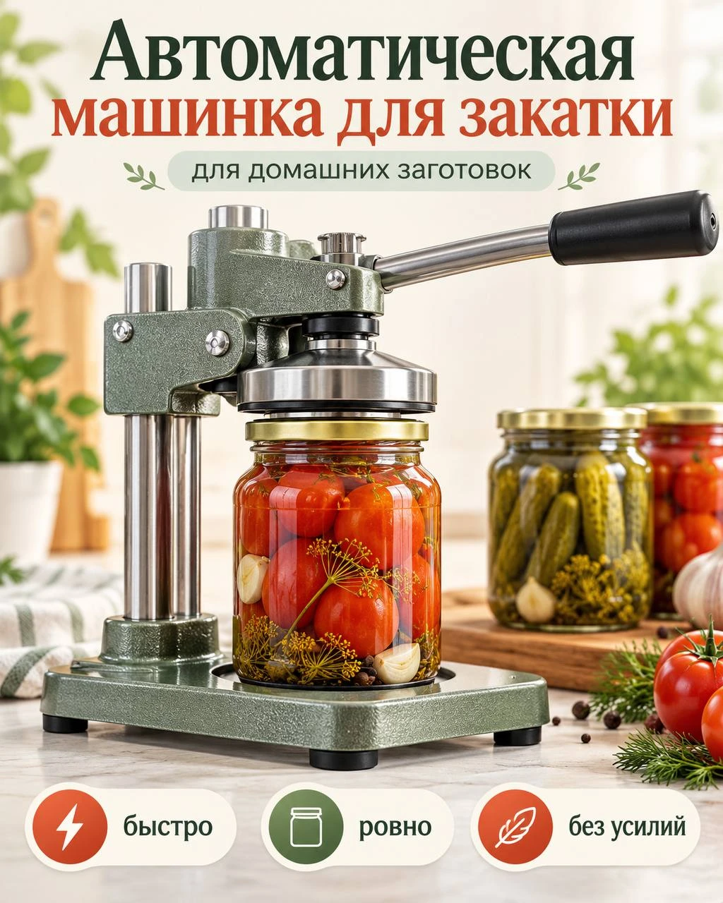 Automatic Jar Sealer — Main Product Card