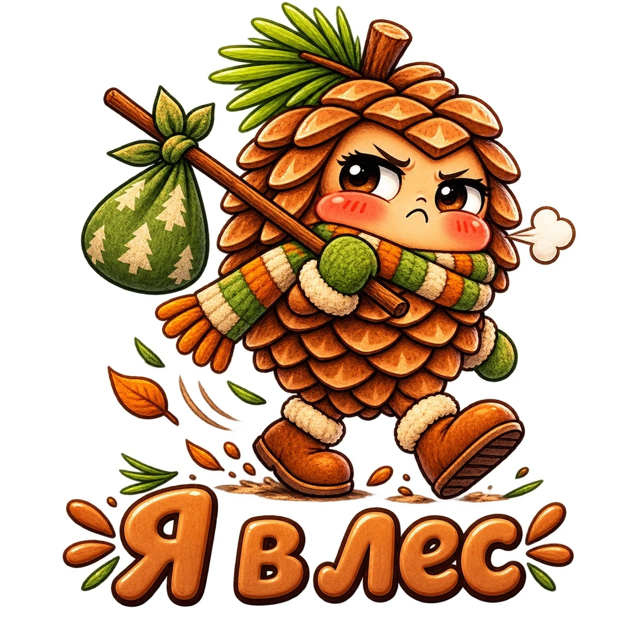 Messenger sticker — Off to the Forest