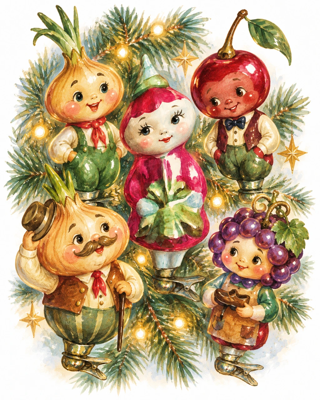 Little Radish and Friends