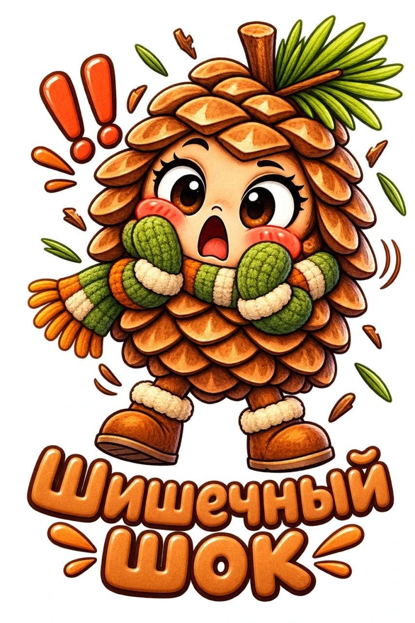 Messenger sticker — Cone Shock