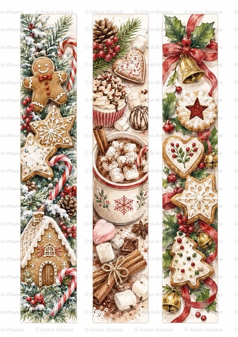 Bookmark collection — Gingerbread & Cocoa